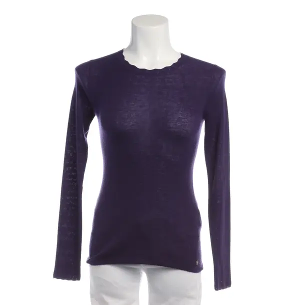 Jumper in Purple, Wool, Marc Cain