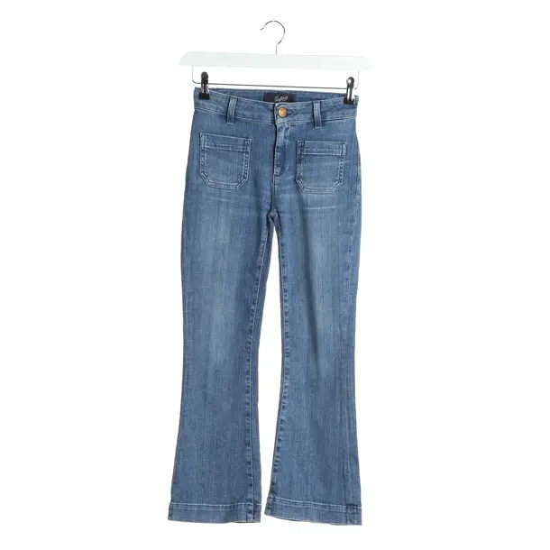 Bootcut Jeans in Blue, Cotton, Seafarer