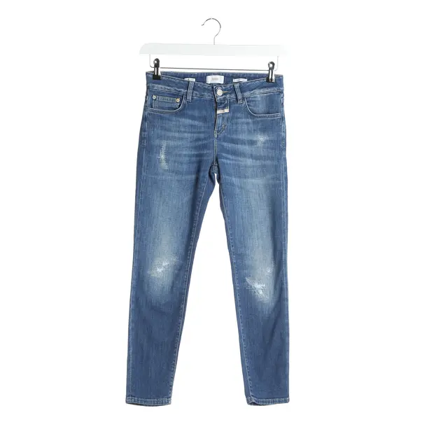 Straight Fit Jeans in Blue, Cotton, Closed