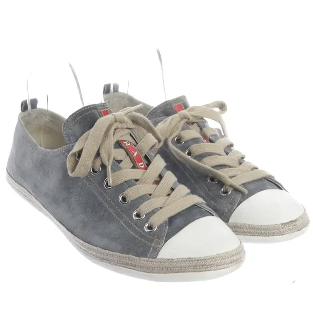Sneaker in Blau, , Prada Linea Rossa