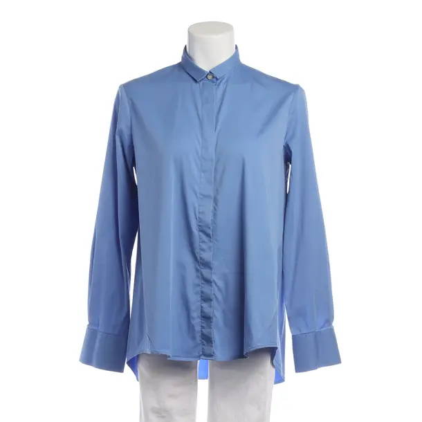 Blouse in Blue, Cotton, Soluzione