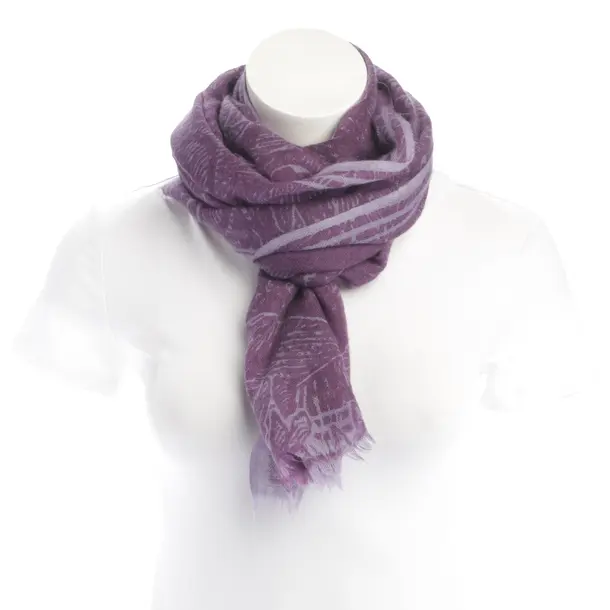 Scarf in Purple, Wool, Friendly Hunting