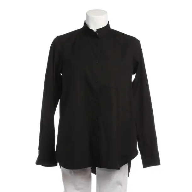 Blouse in Black, Cotton, Lis Lareida