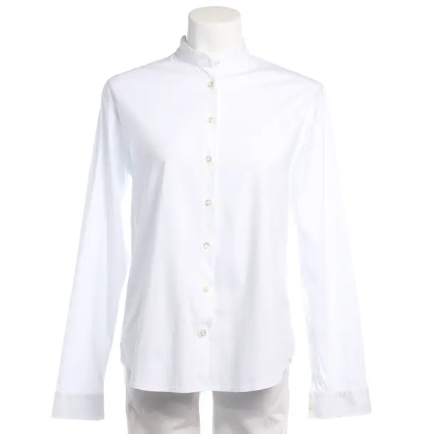 Blouse in White, Cotton, Soluzione