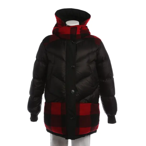 Winterjacke in Schwarz, Baumwolle, Woolrich