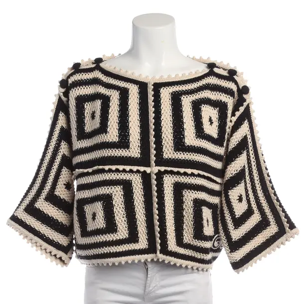 Pullover in Weiß, Baumwolle, Gucci