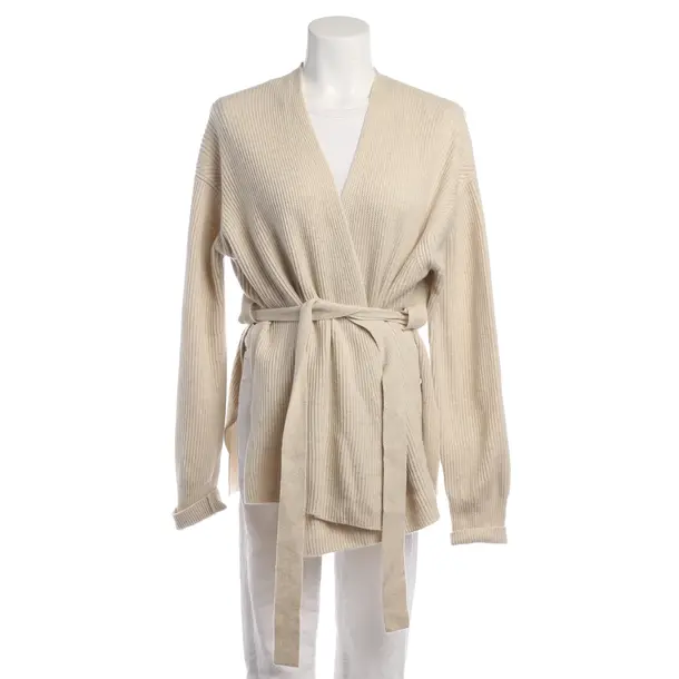 Cardigan in White, Wool, Helmut Lang