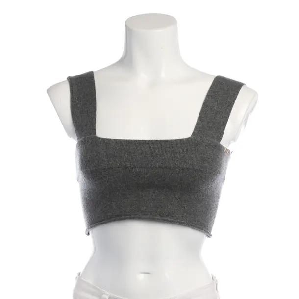 Top in Grau, Baumwolle, Extreme Cashmere