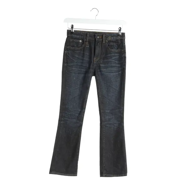 Jeans Straight Fit in Blau, Baumwolle, R13