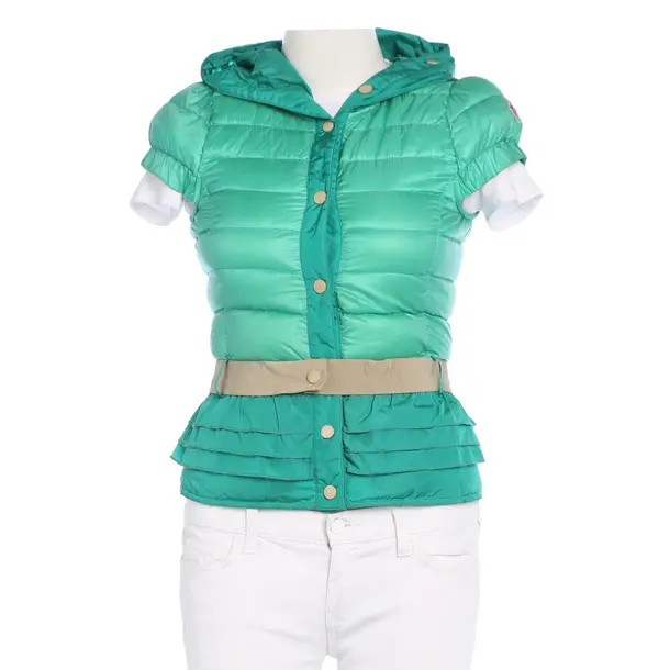 Down Puffer Vest in Green, Polyimide, Moncler