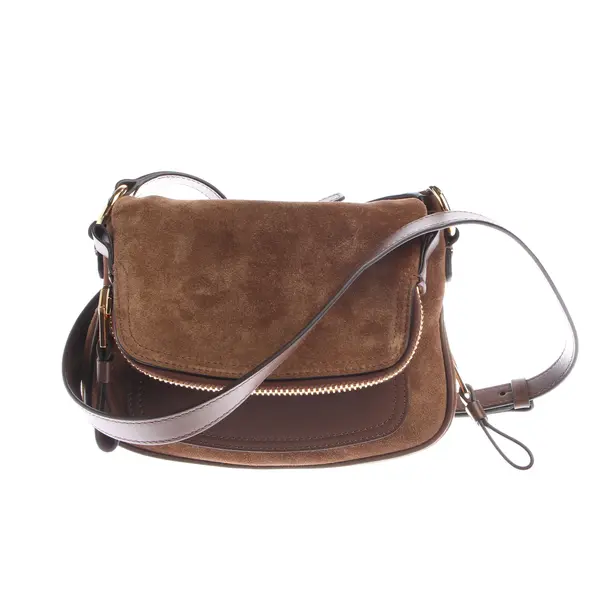 Schultertasche in Braun, Leder, Tom Ford