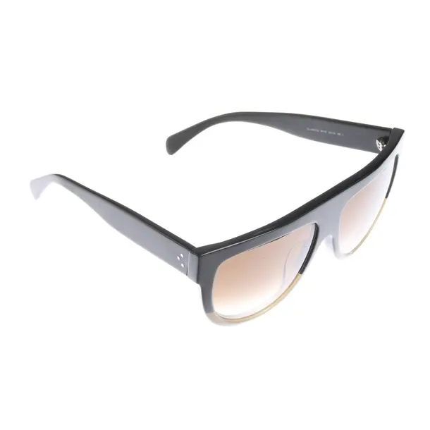 Sonnenbrille in Schwarz, Kunststoff, Céline