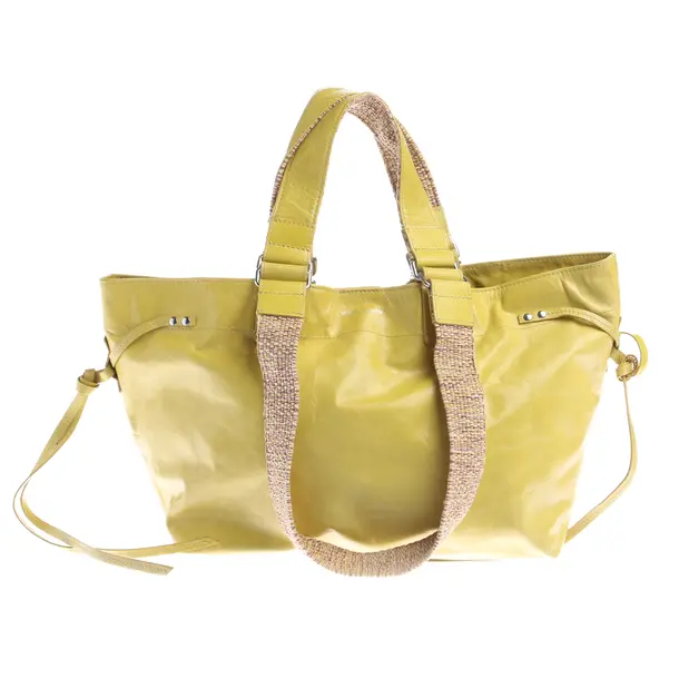 Handtasche in Grün, Leder, Isabel Marant