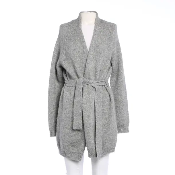 Cardigan in Gray, Polyimide, Drykorn