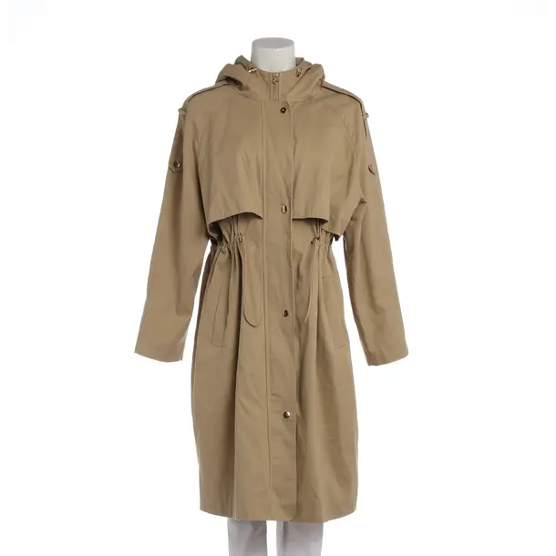 Mid-Season Coat in Brown, Cotton, Ba&sh