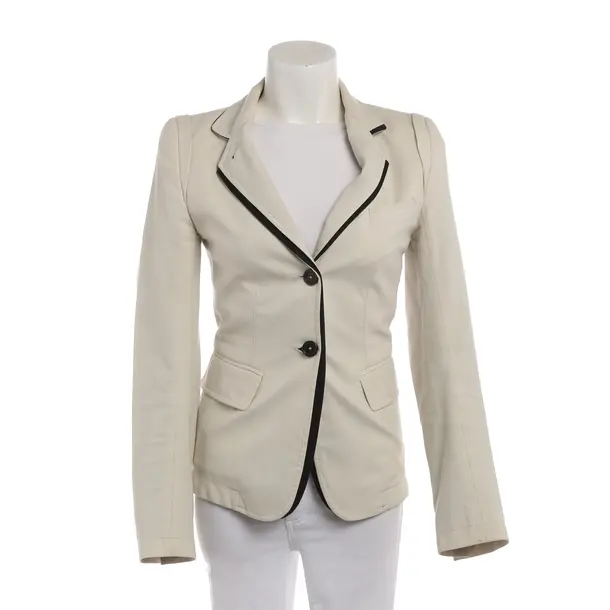 Blazer in Weiß, Baumwolle, Ann Demeulemeester