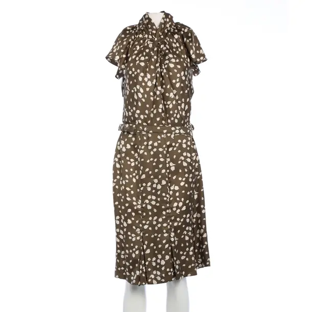 Kleid in Grün, Seide, Dior