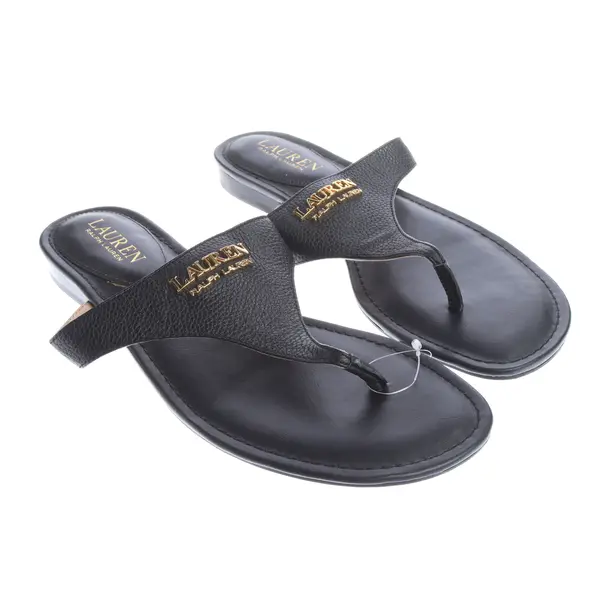 Sandalen in Schwarz, , Lauren Ralph Lauren