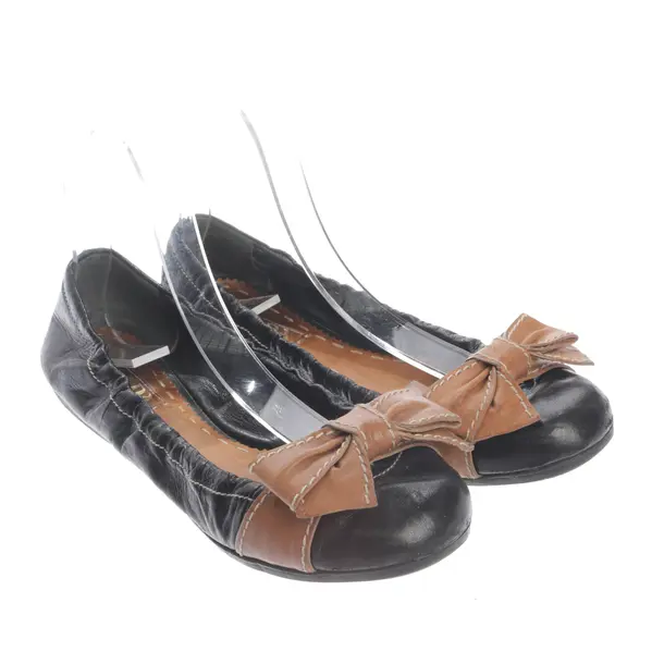 Ballet Flats in Black, , Prada