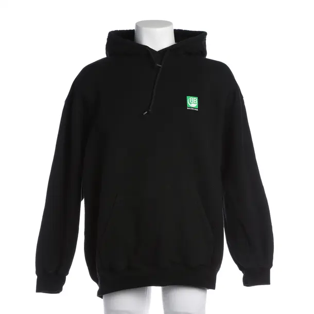 Hoodie in Black, Cotton, Balenciaga