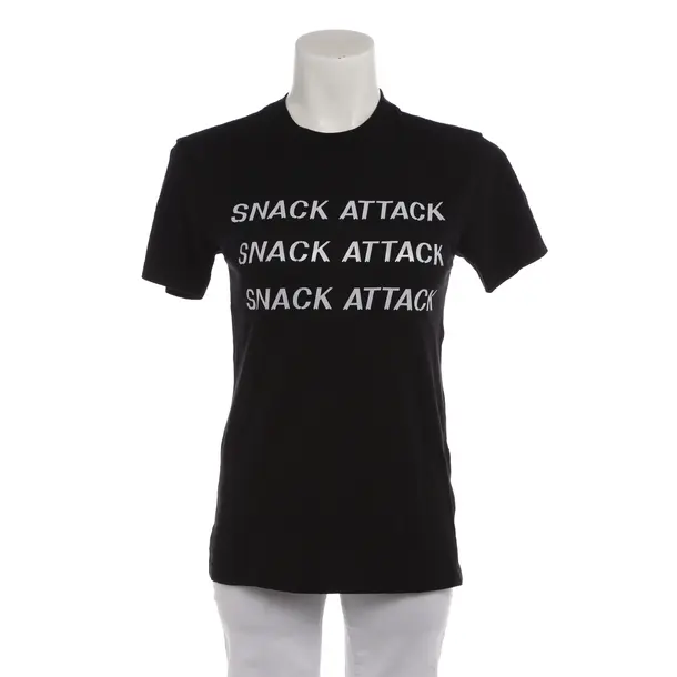 Shirt in Schwarz, Baumwolle, Ganni