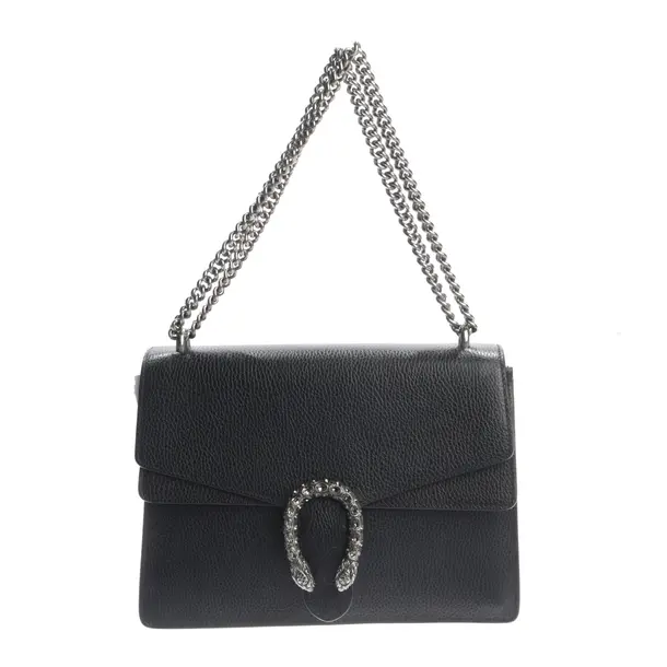 Shoulder Bag in Black, Leather, Gucci