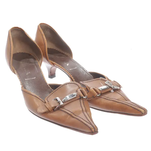 Pumps in Brown, , Prada