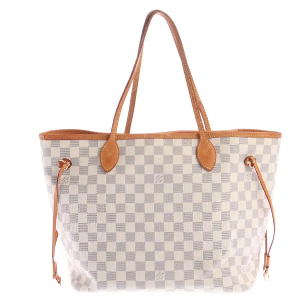 Shopper in Weiß, Leder, Louis Vuitton