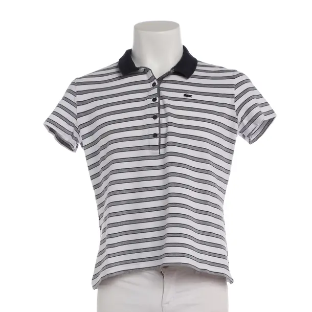 Poloshirt in Weiß, Baumwolle, Lacoste