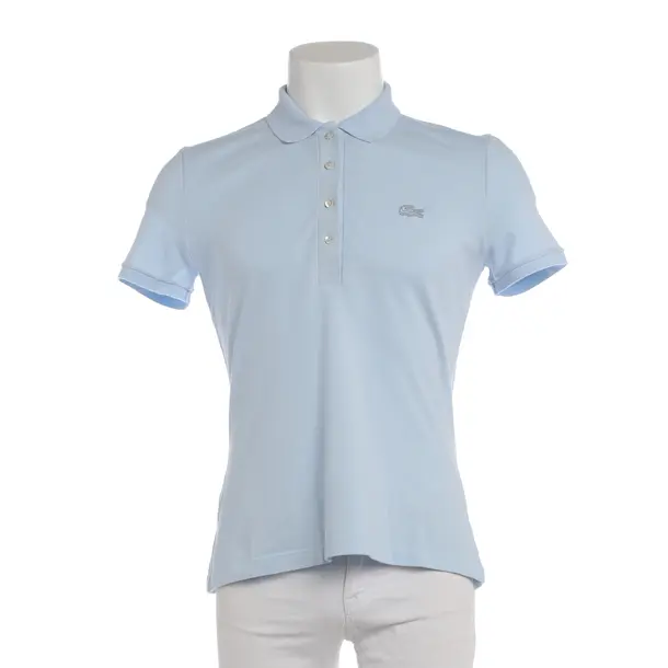 Poloshirt in Blau, Baumwolle, Lacoste