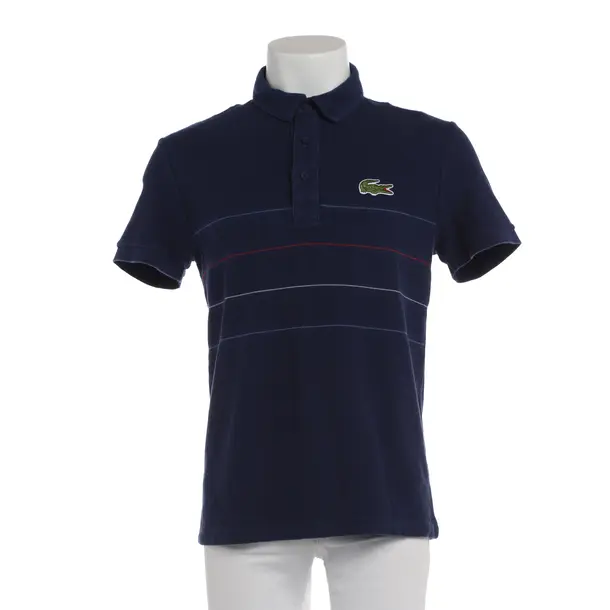 Poloshirt in Blau, Baumwolle, Lacoste