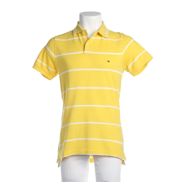Polo Shirt in Yellow, Cotton, Tommy Hilfiger