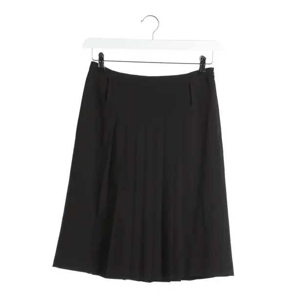 Rock in Schwarz, Wolle, Burberry