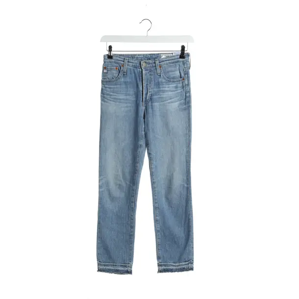 Straight Fit Jeans in Blue, Cotton, AG Jeans
