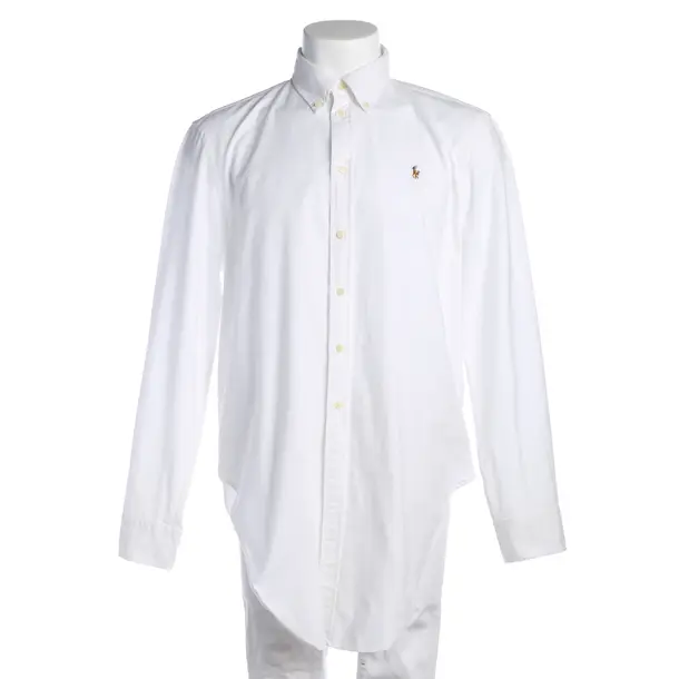 Shirt in White, Cotton, Polo Ralph Lauren