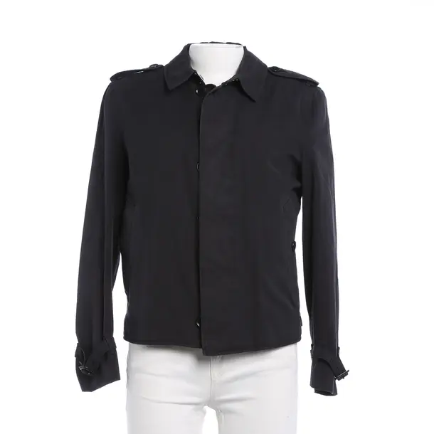 Mid-Season Jacket in Black, Cotton, Burberry