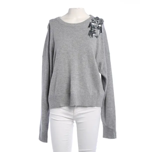 Pullover in Grau, Wolle, Dorothee Schumacher