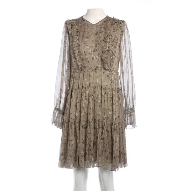 Kleid, in Olivgrün, Seide, Dorothee Schumacher