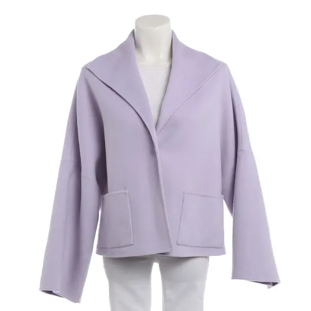 Mid-Season Jacket in Purple, Wool, FFC