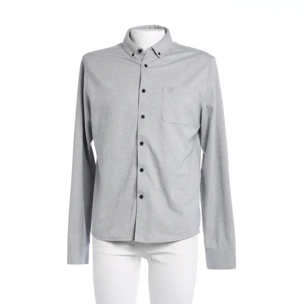 Hemd, in Grau, Baumwolle, Bogner