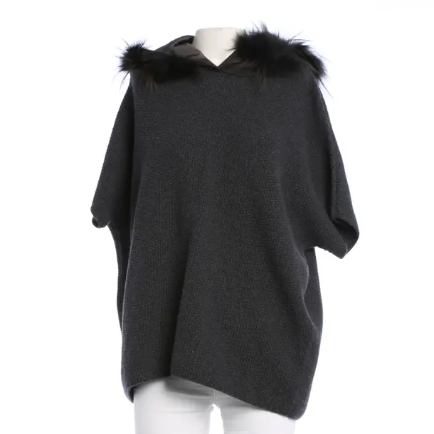 Camicia, in Grigio scuro, Lana, Fabiana Filippi