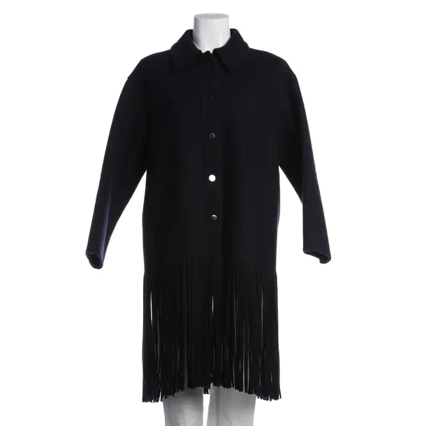 Übergangsmantel, in Navy, Wolle, Dorothee Schumacher