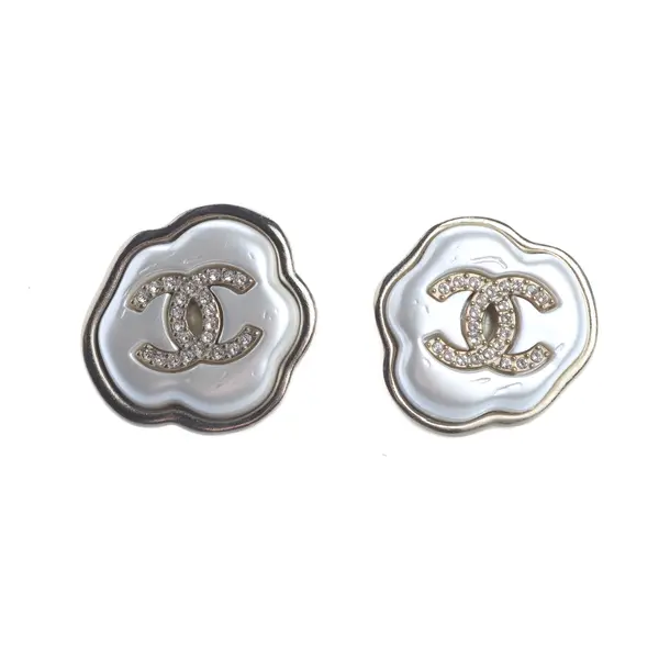 Earrings, in Gold, Metal (metallic, metallized), Chanel