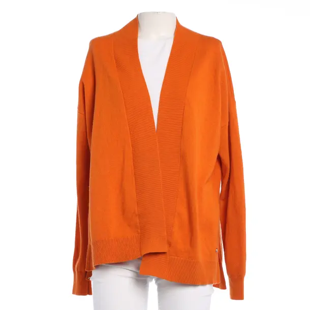 Cardigan, in Orange, Cashmere, Bogner