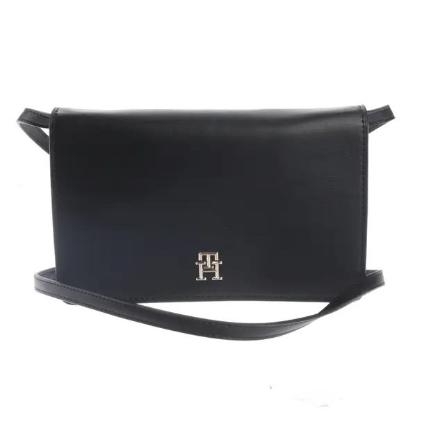 Wallet on Chain, in Schwarz, Leder, Tommy Hilfiger