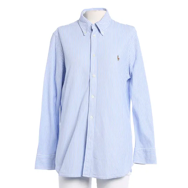 Bluse, in Blau, Baumwolle, Polo Ralph Lauren