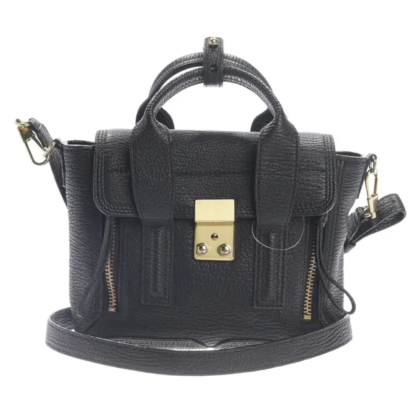 Schultertasche, in Schwarz, Leder, 3.1 Phillip Lim