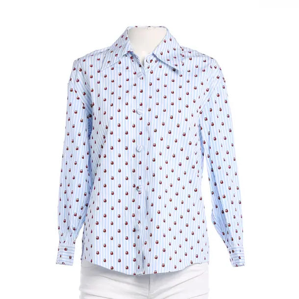 Bluse, in Mehrfarbig, Baumwolle, Gucci