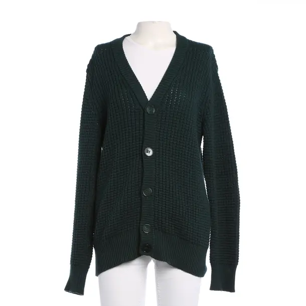 Cardigan, in Verde, Lana, Emporio Armani