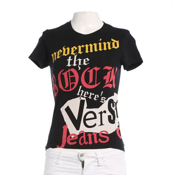 Shirt in Schwarz, Baumwolle, Versace Jeans Couture
